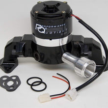 PRW 4446007 Black Electric Racing Water Pump with Pigtail and Hardware for Big Block Ford