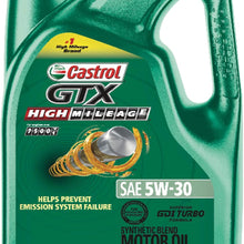 La Rosticceria GTX High Mileage 5W-30 Synthetic Blend Motor Oil, 5 Quart (Pack of 2)