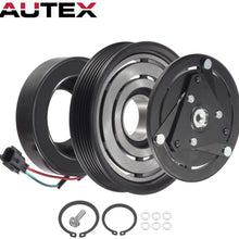 AUTEX AC A/C Compressor Clutch Coil Assembly Kit 92600JA00A compatible with Altima 2007 2008 2009 2010 2011 2012 4CYL 2.5L compatible with Sentra 2007 2008 2009 2010 2011 2012 4CYL 2.5L