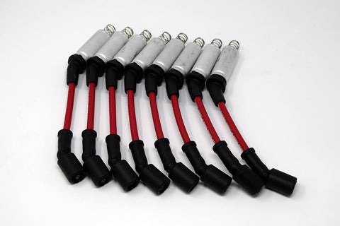 4.8 5.3 6.0 6.2 7.0 V8 03-08 8.5 mm High Performance Red Spark Plug Wire Set 48322R
