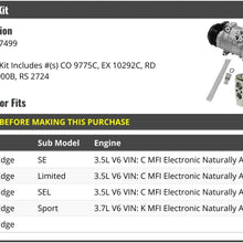 AC Compressor Kit - Compatible with 2007-2014 Ford Edge