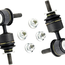 Both (2) Brand New Rear Stabilizer Sway Bar End Link - Driver and Passenger Side - CHECK FITMENT TABLE - NOT FOR MAZDASPEED