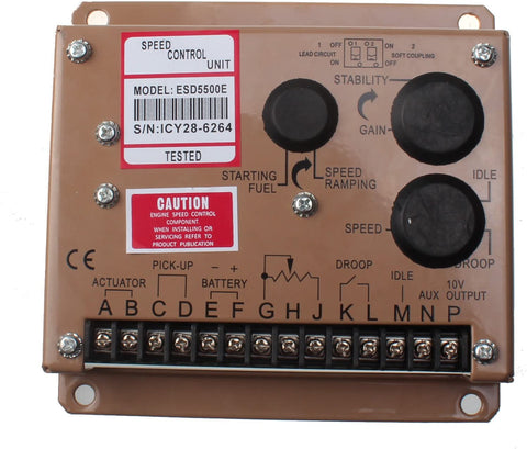 Friday Part Electronic Engine Speed Controller Governor ESD5500E Generator Genset