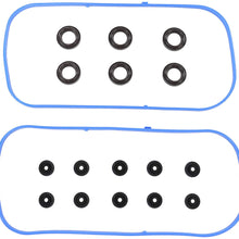 DNJ VC285G Valve Cover Gasket With Grommets For 03-10 Honda, Acura, Saturn, Vue, TL, MDX, RL, Accord, Pilot, Odyssey, Ridgeline, 3.0L-3.7L, V6, SOHC, Naturally Aspirated