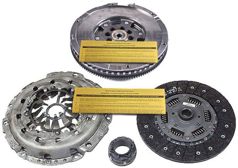 LUK CLUTCH KIT & DMF FLYWHEEL compatible with 2002-2006 AUDI A4 QUATTRO CABRIOLET 3.0L 6CYL