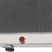 CoolingSky 3 Row All Aluminum Radiator Compatible with 1955-1959 Chevrolet GMC Truck Pickup