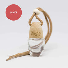 Swing Scent Air Freshener (Red Ice) Hanging Fragrance Diffuser For Car or Small Space
