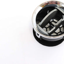 Red Hound Auto Front Interior Dashboard Louvre Chrome AC Heater Air Vent Compatible with Ford F-150 F150 2009-2014