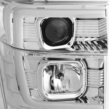 For 2008-2010 Ford F250 F350 F450 F550 Superduty LED Tube Projector Headlights Driver+Passenger Pair
