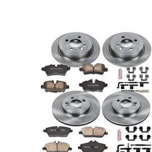 Autospecialty KOE6298 Daily Driver 1-Click OE Replacement Front/Rear Brake Kit