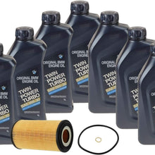 Genuine 0W-30 7 Liter Oil Change Kit For BMW E39 M5 S62 Engine 00-03