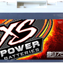 XS Power S975 'S Series' 12V 2,100 Amp AGM Automotive Starting Battery with Terminal