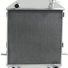 CoolingCare 3 Row Core Radiator +Shroud +Fan for 1924-1927 Ford Model T-Bucket Chevy Engine