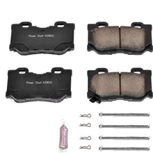 Power Stop Z23-1347, Z23 Evolution Sport Carbon-Fiber Ceramic Rear Brake Pads