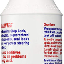 Lucas Oil 10011 Power Steering Stop Leak, 1. quarts