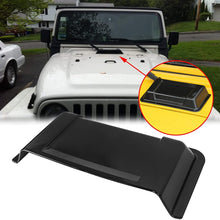Xotic Tech Black Cowl Hood Vent Scoop Cover Air Vent Accessories for Jeep Wrangler JK TJ 1998-2018