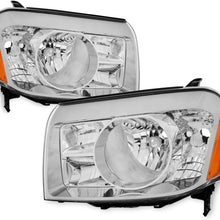 For Honda Pilot SUV Clear Headlights Head Lamps Driver Left + Passenger Right Side Replacement Pair Set