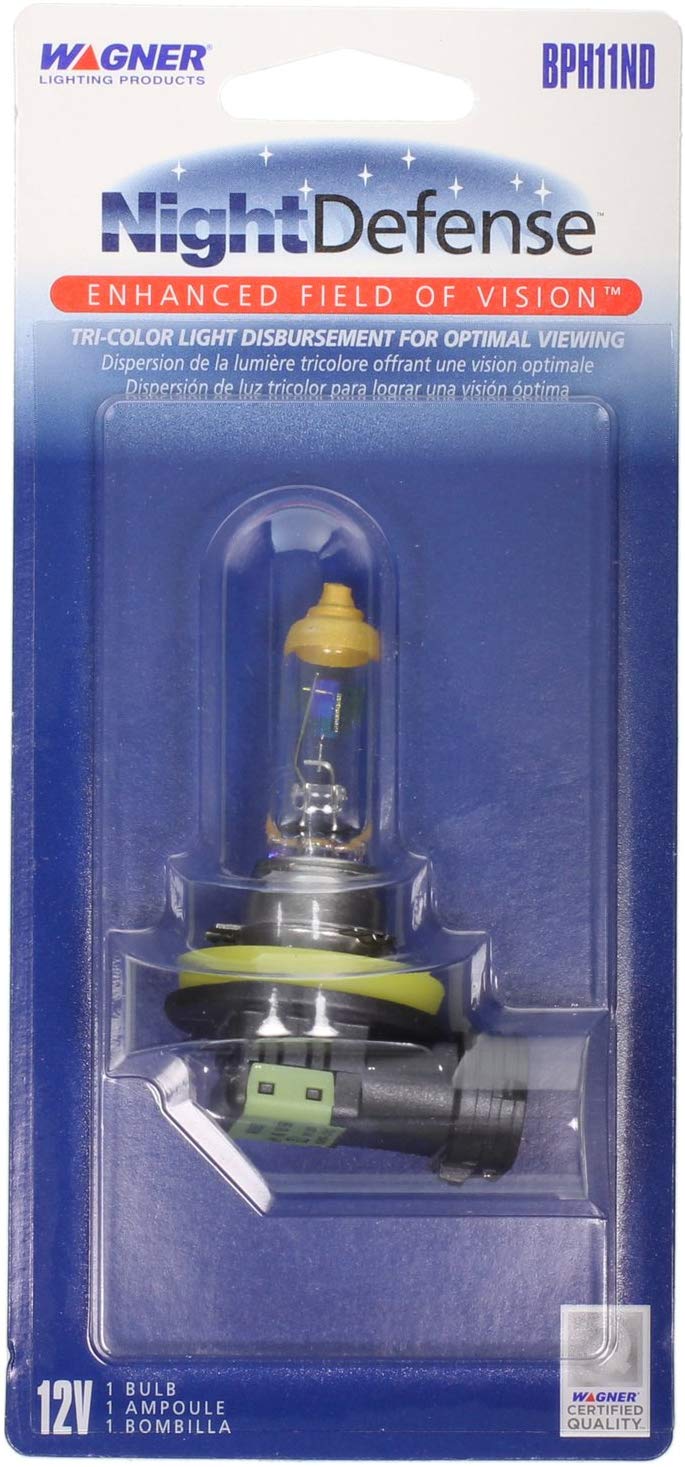 Wagner H11 NightDefense Replacement Bulb, (Pack of 1)