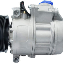 Junonne 1pc AC A/C Compressor Compatible with 2010 BMW X5 4.4L V8 2007-2010 BMW X5 4.8L V8