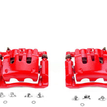 Power Stop S5076 Red Powder-Coated Performance Caliper