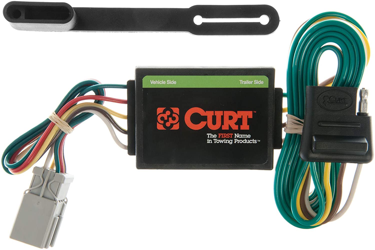 CURT 55336 Vehicle-Side Custom 4-Pin Trailer Wiring Harness for Select Honda, Acura, Isuzu Vehicles