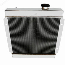CoolingSky 3 Row Aluminum Radiator +Shroud w/14 Inches Fan for Ford Mustang Falcon Caliente Comet 1960-1966