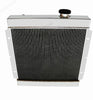 CoolingSky 3 Row Aluminum Radiator +Shroud w/14 Inches Fan for Ford Mustang Falcon Caliente Comet 1960-1966
