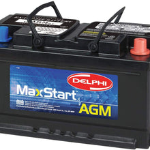 Delphi BU9094R MaxStart AGM Premium Automotive Battery, Group Size 94R (Reverse Terminal)