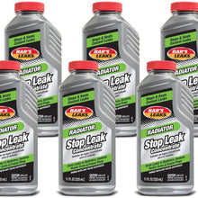 Bar's 1196-6PK Radiator Stop Leak 6/11Oz