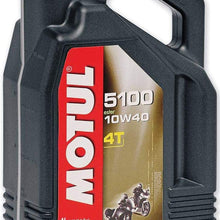 Motul 108086-CS 5100 Ester/Synthetic Engine Oil (10W-40 1Gal), 33.81 Fluid_Ounces