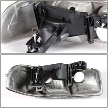 4Pcs Chrome Housing Clear Corner Headlight Bumper Light Lamp Replacement for GMC Sierra Yukon XL 1500 2500 3500 C3 99-07