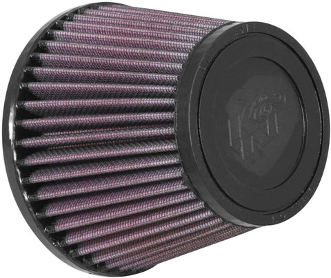 K&N Universal Clamp-On Air Filter: High Performance, Premium, Washable, Replacement Filter: Flange Diameter: 3.5 In, Filter Height: 4 In, Flange Length: 0.625 In, Shape: Round Tapered, RU-2990
