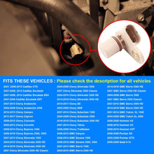 Camshaft Position Sensor, Replaces 213-3826, 2131586, 12591720 Compatible with Chevy Avalanche Camaro Silverado Suburban Tahoe Trailblazer, GMC Canyon Savana Sierra Yukon, Cadillac, Hummer H3, More