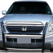 Replacement for 03-08 Honda Pilot YF1/YF2 Front Bumper Protector Brush Grille Guard (Chrome)