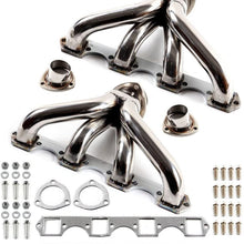 Exhaust Manifolds ECCPP Automotive Replacement Engine Racing Stainless Header Manifold Exhaust Gaskets for Cadillac Big Block 1969-1979