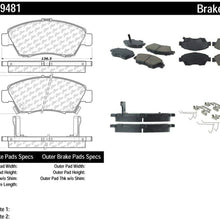 Centric 105.09481 Brake Pad