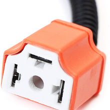 iJDMTOY H4 9003 Heavy Duty Ceramic Wiring Harness Sockets Compatible With Headlights or Fog Lights