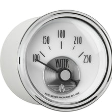 AUTO METER 2039 Prestige Pearl 2-1/16" Electric Water Temperature Gauge (100-250 Degree F, 52.4mm)