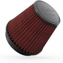 K&N Universal Clamp-On Air Filter: High Performance, Premium, Washable, Replacement Engine Filter: Flange Diameter: 6 In, Filter Height: 6.5 In, Flange Length: 1 In, Shape: Round Tapered, RF-1042
