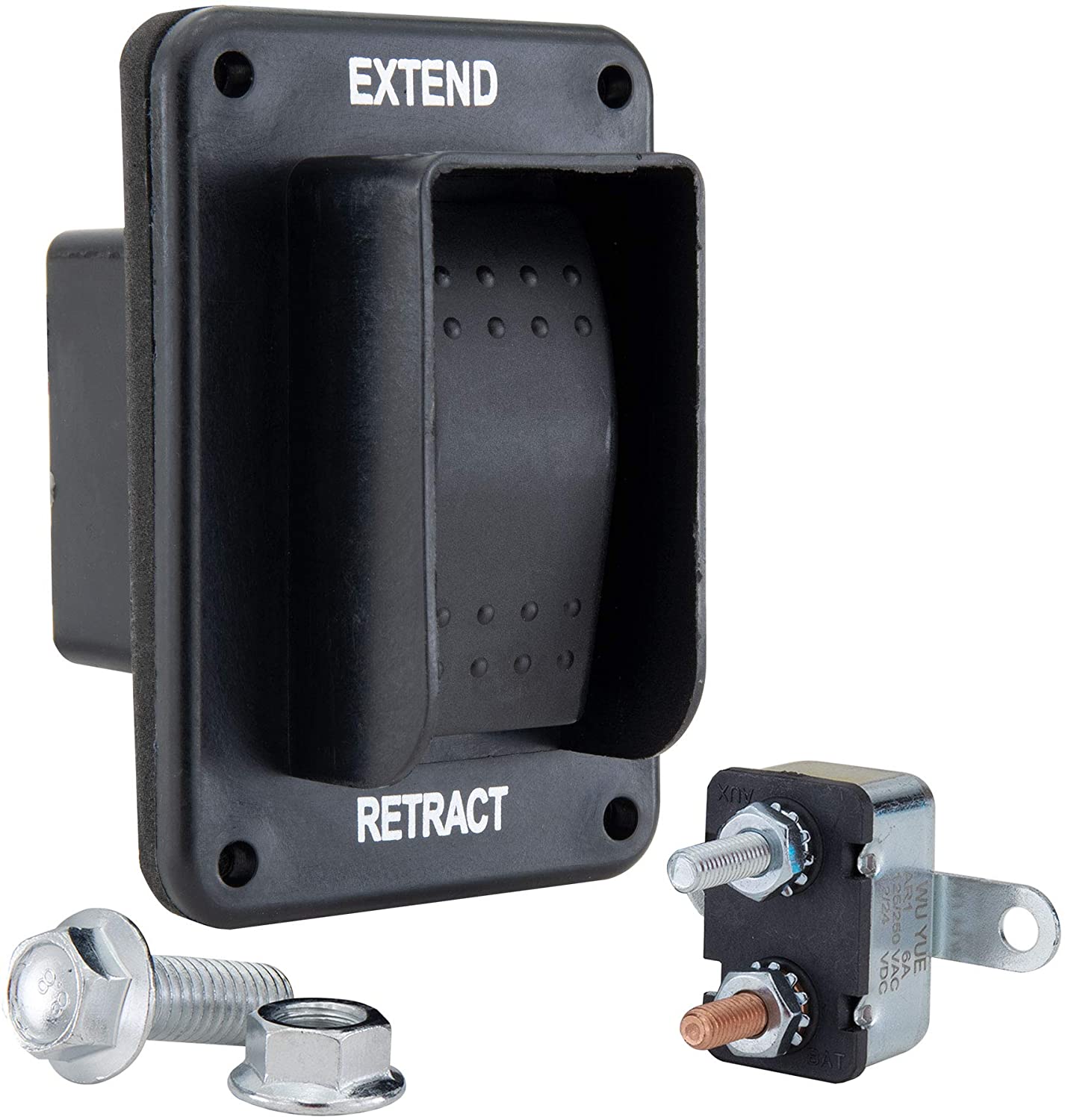 RecPro RV Power Stabilizer Switch | Forward and Reverse Control | for Awnings, Slide-Outs, and Leveling Systems