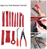 Cuque Auto Trim Removal Tool Set 13 Pcs Car Trim Removal Tool Door Interior Panel Fastener No Scratches with Pliers Tool Kit