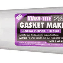 Vibra-TITE 732 General Purpose Flexible Gasket Maker, 250 ml Tube, Purple
