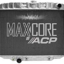 1967-70 Ford Mustang Aluminum Radiator 3 Row 390,428, 70-302,351CID Engine W/AC