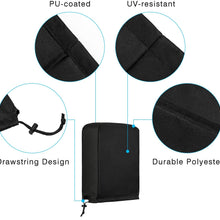 Kohree Electric Jack Cover for Travel Trailer Camper, Waterproof RV Power Tongue Protective Head Jack Cover 600D Polyester, Universal Large Size 14″H x 5″W x 10″D