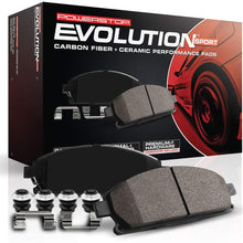 Power Stop Z23-1552, Z23 Evolution Sport Carbon-Fiber Ceramic Front Brake Pads
