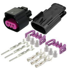 Aptiv Delphi 3-Pin GT 150 Series Sealed Connector Set with 20 22 GA, up to 15 Amps (3-Pins)