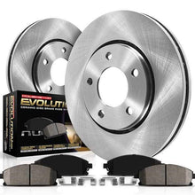 Power Stop KOE6971 Autospeciality Replacement Front Brake Kit- OE Rotors & Ceramic Brake Pads