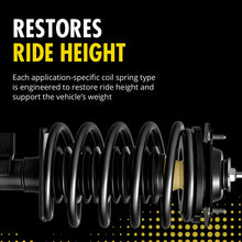 Monroe Shocks & Struts Quick-Strut 172990 Suspension Strut and Coil Spring Assembly