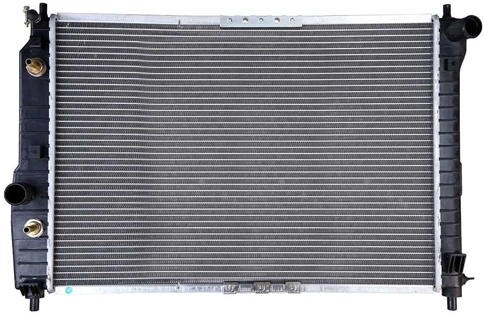 AutoShack RK1153 23.6in. Complete Radiator Replacement for 2004-2008 Chevrolet Aveo Suzuki Swift+ 2006-2008 Aveo5 2005-2008 Pontiac Wave 2005-2007 Wave5 1.6L