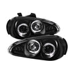 Spyder Auto 5011503 LED Halo Projector Headlights Black/Clear